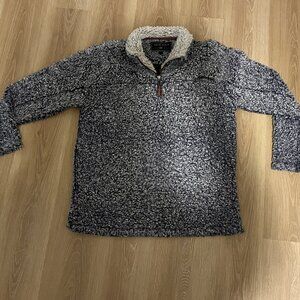 True Grit Pebble Pile Quarter Zip